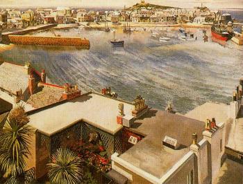 Stanley Spencer : The Harbour, St Ives